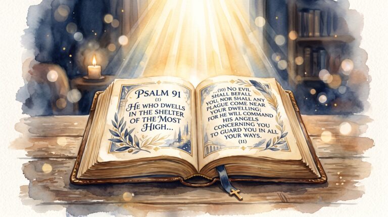 How to pray Psalm 91 over your family — step by step guide for parents