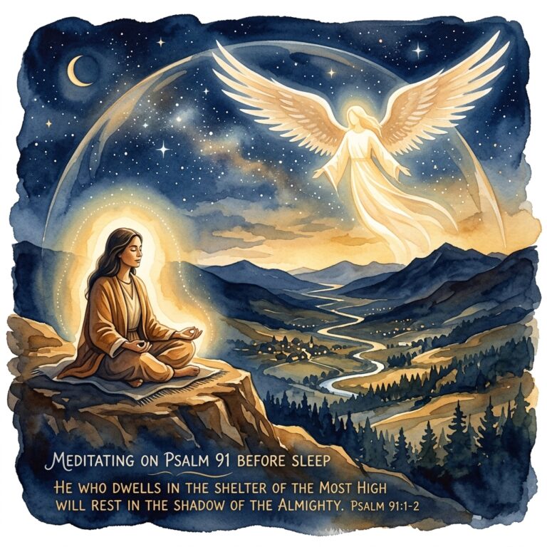 Meditating on Psalm 91 Before Sleep: A Nightly Practice for Deep Rest