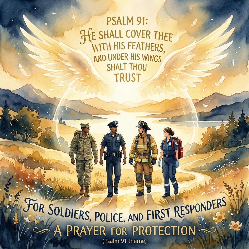 Psalm 91 for soldiers police and first responders — the warrior psalm