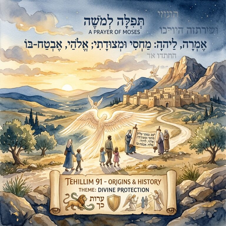 Psalm 91 origins and Hebrew meaning — ancient scrolls and scholars
