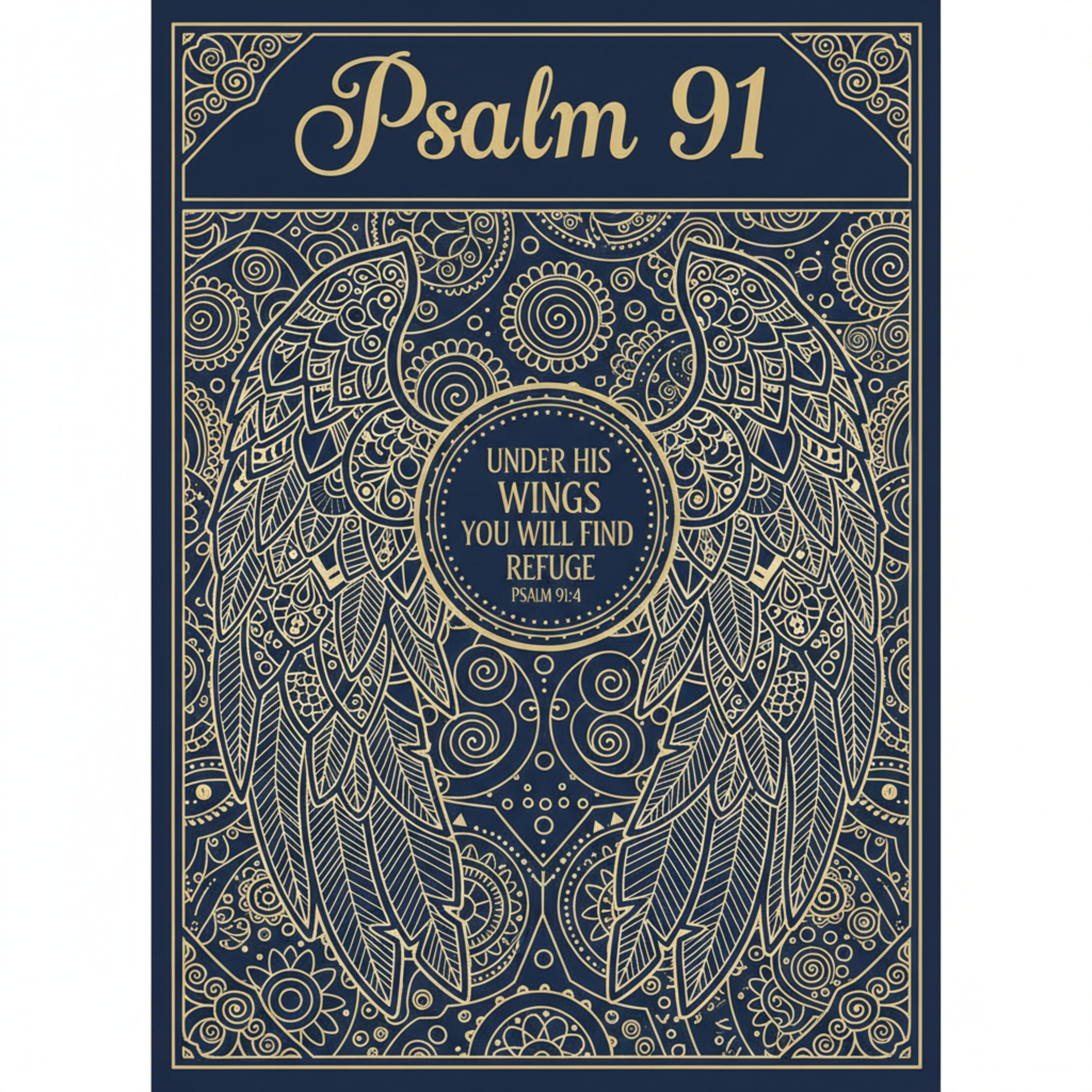 Psalm 91 Coloring Book