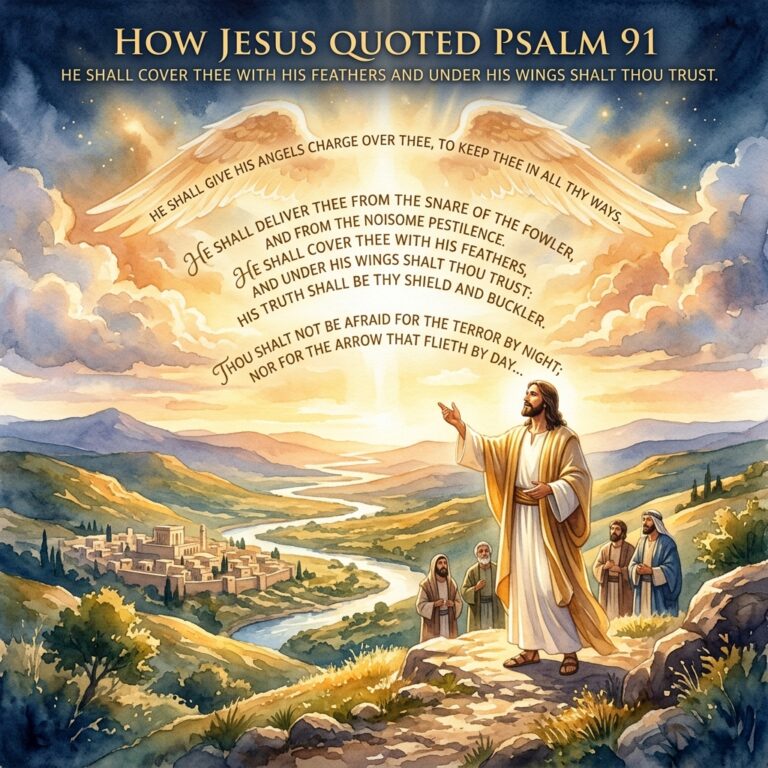 How Jesus Quoted Psalm 91: The Temptation in the Wilderness and Beyond