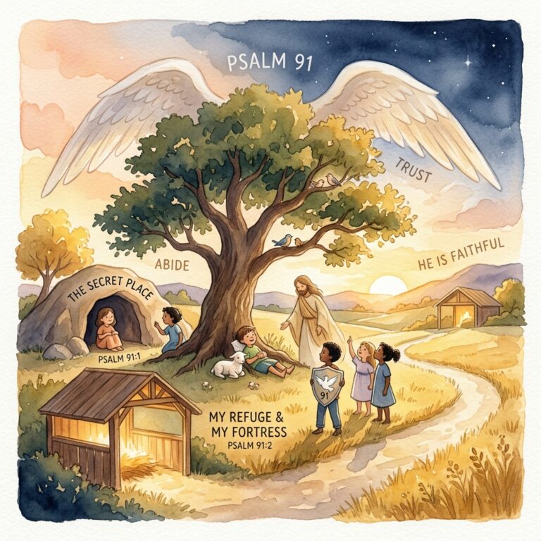 Teaching Psalm 91 to Children: An Age-by-Age Practical Guide