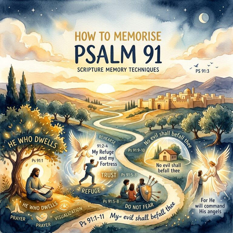 How to Memorise Psalm 91: A Complete Four-Week Plan